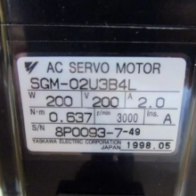 SGM-02U3B4L Yaskawa Electric Motor of Module Magnetic Rotating thumbnail-1