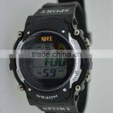 Fashion Digital Color Plastic Lcd Watch thumbnail-1
