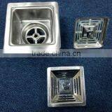 Single Bowl Small Corner Stainless Steel Kitchen Sink HD6252 thumbnail-5