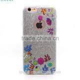 Hot Selling Flower Pattern 3 in 1 Design Phone Case for IPhone 6 thumbnail-4