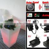 Solar LED Light Flower Pot With Remote Control YXF-4570S thumbnail-2