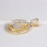 Hottest Popular Mixed Style Metal Coin 925 Sterling Sliver Necklace Pendant thumbnail-5