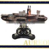 AK-5019 China Supplier Second Hand Dining Table And Chairs thumbnail-1