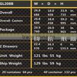 Professional Chest and Roller Cabinet GL208B thumbnail-2