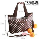 Hot Sale Dot Wholesale Diaper Tote Bags