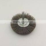 Crimped Wire Wheel Brush With Shank,small Wire Brush thumbnail-4