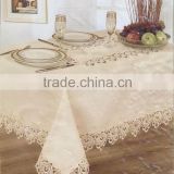 Noble pure lace embroidery table cloth