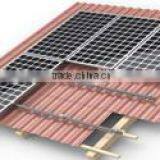 solar mounting system for residential rooftop project