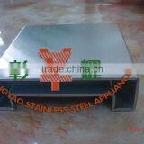 Stainless Steel Mirror Finish Flat Rectangle Railing