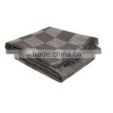 Super Soft Magic Men's Scarf with Checkered Pattern
