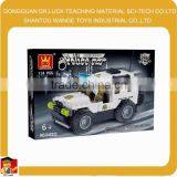 ABS Mini Police Car Block Toy Set Police Bricks thumbnail-1