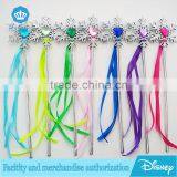 Wholesale Colored Fairy Wand Princess Magic Wand Plastic Elsa and Anna Frozen Wand with Diamond