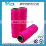 Colorful high tenacity 210d/15 ply twisted nylon twine