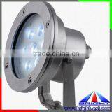 21W LED Underwater Flood Light, DC24V, Edison LED, 152*89mm, IP68, With Stents