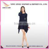 seamless latest model full skirt women umbrella high low skirts