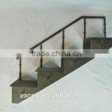 French Country Shabby Decorative Metal Wall Shelf thumbnail-1