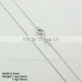 [DSC06116] 925 Silver Chains, Mirro Box Chain thumbnail-1