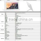 10.1 Inch Android Tablet pc Screen With 3g Gps Wifi 1024x600 Dot Touch Display for Commercial Use thumbnail-2