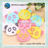 Panda Shaped Metal Keychain Custom/peacock Keychain/hard Hat Keychain