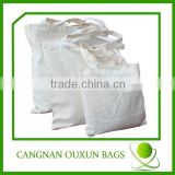 Customize logo plain cheap white canvas tote bags