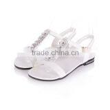 China Shoe Manufacturer Wholesale Lady Fashion Leather Shoe thumbnail-3