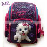 2016 Dog Print New School Backpack Girls Beautiful School Bags