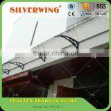 Modern Transparent Awning Small Window Awning Parts for Plastic Door Canopy Awning thumbnail-4