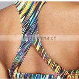 Custom Ladies Doouble Padded Blossom Sexy Bra Yoga Wear thumbnail-4