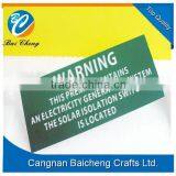 Warning Sign/badge/tag, no Smoking at Bed Sign Board thumbnail-4