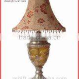 Guangdong Manufactory Supply Graceful Home Furniture Decor , Polyresin Table Lamp Wholesale
