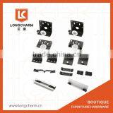 YL-6703A Nylon and Iron Wardrobe Door Sliding Roller Door Wheel Steel Sliding Door Rollers Wheel thumbnail-3