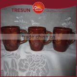 Cheap and Practical Stoneware Ceramic Zebra Mugs Made in China thumbnail-5