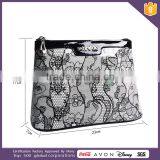 Waffle Weave Cotton Cosmetic Bag Cosmetic Bag Multi Pocket thumbnail-4