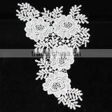 Elegant Design White Decorative Flower Made in China Lace Trim Fabric S10856 thumbnail-1