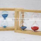 Fashion Decoration Wooden Sand Timer Hourglass Hour Glass thumbnail-4