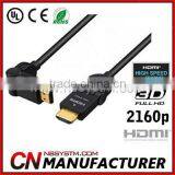 Rotatable 360 Degree HDMI Cable