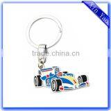 Manufacturer Wholesale Custom Car Shaped Silver Souvenir Metal Keyring