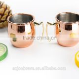 stainless steel copper coated mule mug, mini Moscow mug                        
                                                Quality Choice