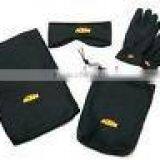 Wholesale Mens Fleece Scarf Glove Bag & Headband 4pcs Set