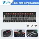 gsm sms sending device multi sim cards 16 ports gsm modem QE161 3g EVDO modem QE 161 bulk sms modem used for marketing