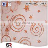 New Multi Function Star Black Stylish Organza Fabric