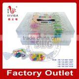 Clear Colorful Candy Pack Star Crystal Sugar