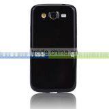 Soft Flexible TPU Gel Skin Case for Samsung Mega 5.8 / I9152 - Black