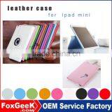 360 Degree Rotating Stand Case With Auto Sleep/wake Feature Leather Case For IPad Case , For Ipad Air Case , For Ipad Mini Case