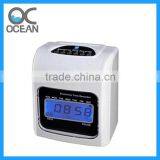 Time Recorder for Attendance Management With Accumulated Time-calculating Function