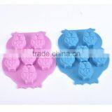 Animal silicone ice cube tray mini owl shaped ice maker