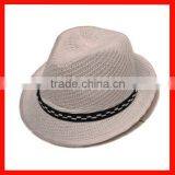 Promotional Straw Fedora Hat