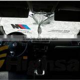 Foldable Front Two Circles Tyvek Sun Shade for Car Window thumbnail-5