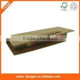 Eco Arrow Neon Sticky Note in Recycled Paper Case thumbnail-2