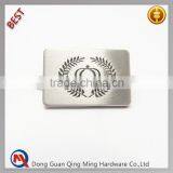 Fancy Custom Engraved Logo Metal Name Plate for Handbag